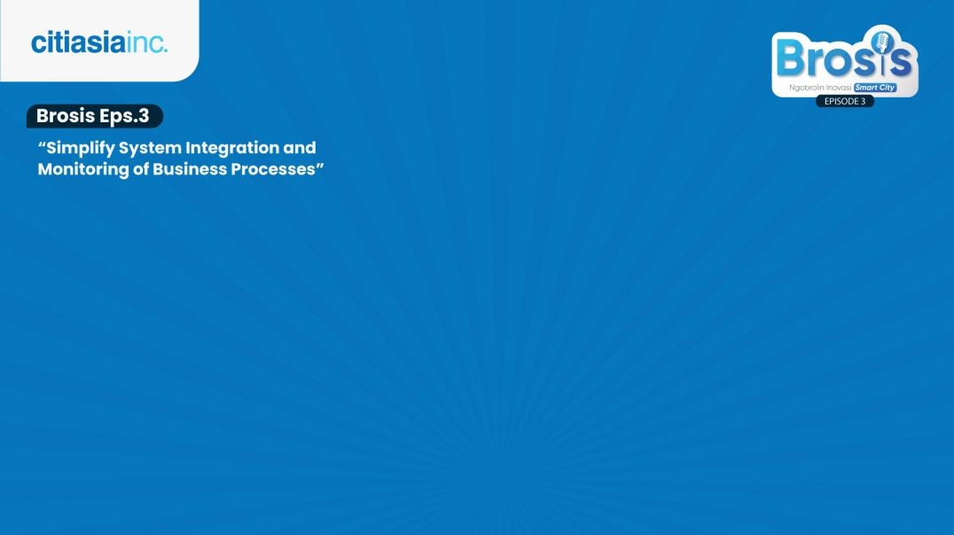 ⁣Brosis Ep. 3 - Simplify System Integration and Monitoring of Business Processes