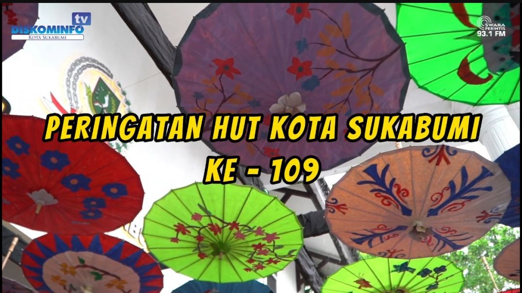 Peringatan HUT ke - 109 , Gubernur Doakan Kota Sukabumi Menjadi Kota Membanggakan